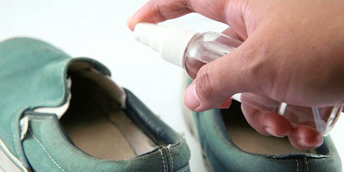 batų dezinfekavimas nuo grybelinių infekcijų
